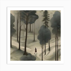 'The Woods' Art Print