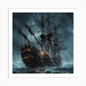 GhostShip Art Print