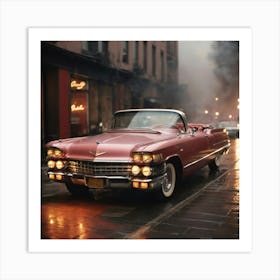 Cadillac Convertible Art Print