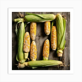 Corn On The Cob 21 Art Print