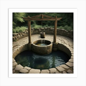 Pond In The Woods Art Print