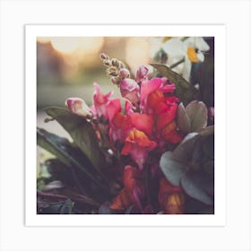 Bouquet Of Flowers Art Print