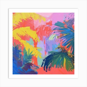 Colourful Gardens Fairchild Tropical Botanic Garden Usa 2 Art Print