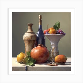 Still life art 1 Art Print