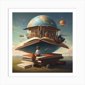 Book Of Wonders Art Print