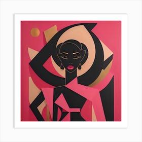 'Black Woman' Art Print