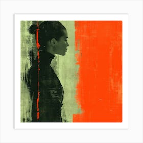 Portrait Of A Woman Art Print