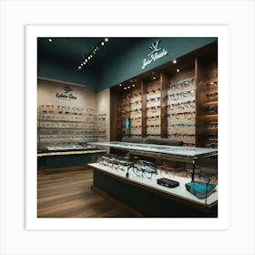 Eyeglasses Store 1 Art Print