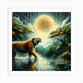 Wild Animal Illustration 171 Art Print