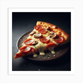 Pizza64 Art Print