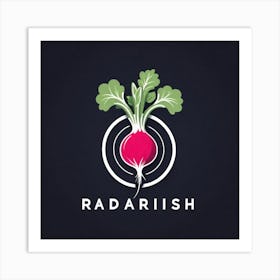 Radish 28 Art Print