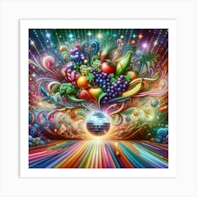 Disco Ball Art Print