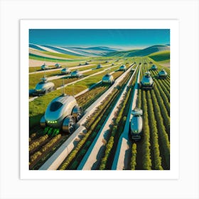 Futuristic Farming Art Print