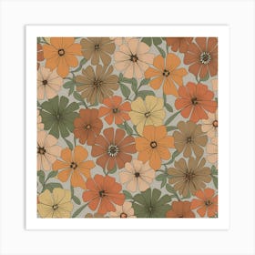 Floral Pattern Art Print