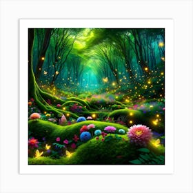 Fairy Forest Art Print