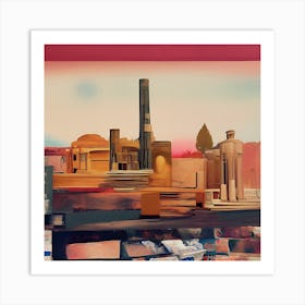 Impressions of Pompeii Art Print