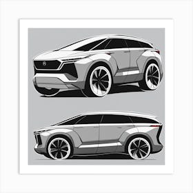 Concept Suv Art Print