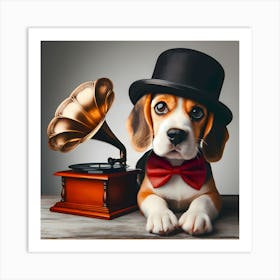 His Master's Beagle~ Reimagined 1 Art Print