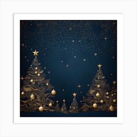 Elegant Christmas Design Series074 Art Print