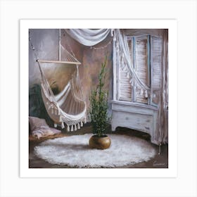 Hanging Chair 3 Art Print