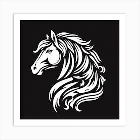 Horse Head Art Print