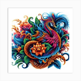 Chinese Phoenix Art Print