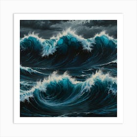 Stormy Seas 3 Art Print