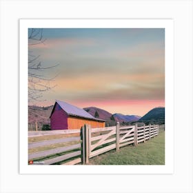 Rancho Californiano Art Print