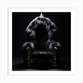 MY AKITA INSPIRED THRONE COLLECTION 1 Art Print