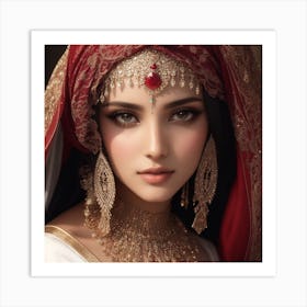 Arabian Beauty 1 Art Print