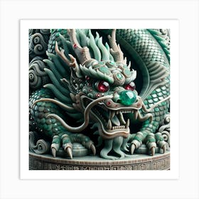 Chinese Dragon Art Print