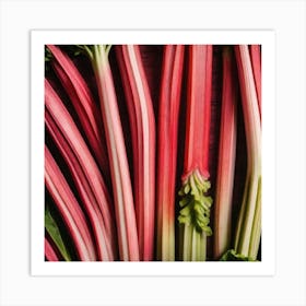 Rhubarb 116 Art Print