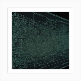 Circuit Board 1 Art Print