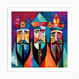 Three Kings 9 Art Print