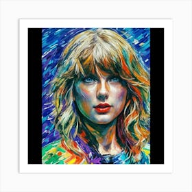 Taylor Swift 2 Art Print