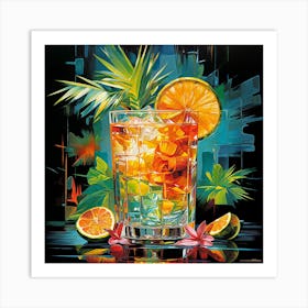 Tropical Drink 2 Art Print