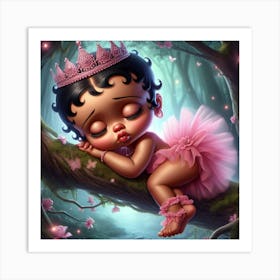 Sleeping Princess 1 Art Print