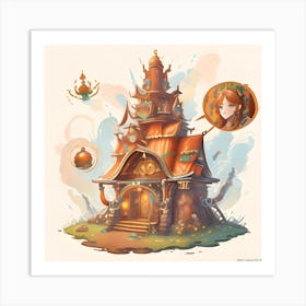 Fairytale House Art Print