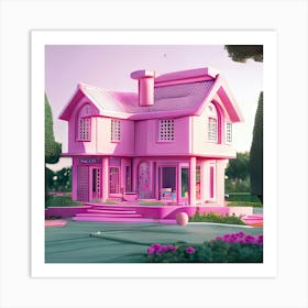 Barbie Dream House (880) Art Print