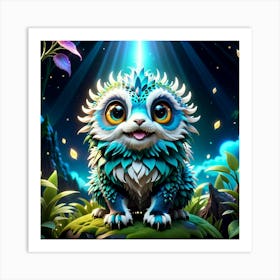 CUTE CRITTER Art Print