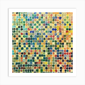 Mosaic Tile Art Print