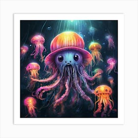 Jellyfish 21 Art Print