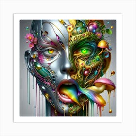 Psychedelic Art 17 Art Print