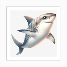 Great White Shark Art Print