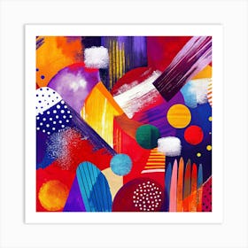 Abstract Painting 207 Art Print