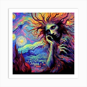 Starry Night 4 Art Print