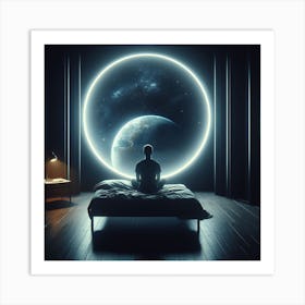 Man In A Room Art Print