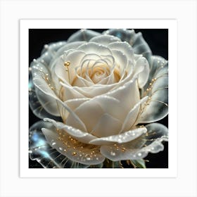 White Rose Art Print