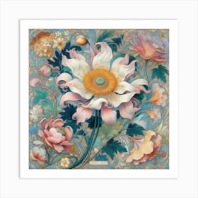 Anemone Flower Art Print