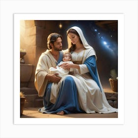 Birth Of Jesus 3 Art Print